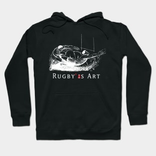 Rugby Fly-Pass W by PPereyra Hoodie